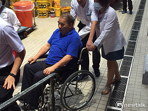 廖國棟不適送台大  廖辦：檢查血壓偏高