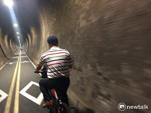 熱? 隧道避暑  后豐9號隧道好涼騎鐵馬去啦