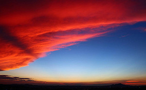 天啊！這麼美的天空居然在台北