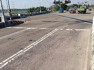 路平啟動  台中烏日環河7/23調撥車道