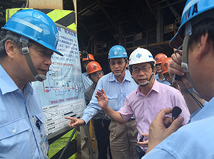 關切大林蒲空氣品質   李應元視察中鋼