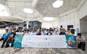 航向蔚藍繞島路過高雄  國海院接待大小帆手分享心得