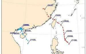 凱米估以中颱靠近台灣  氣象署：不排除登陸