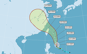 凱米颱風路徑預報近「西北颱」 上一個得回溯至20年前...