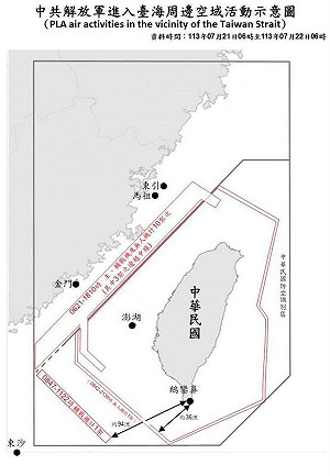 漢光演習首日中國無人機「四面完整繞行台灣」 最近距鵝鑾鼻36浬