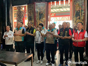 陳亭妃啟動台南傾聽之旅  從「下營(會贏)」出發