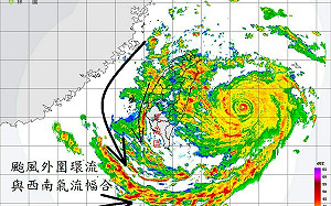 不只是颱風！整個季風槽北抬 鄭明典：類似當年莫拉克
