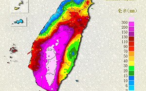 凱米暴風圈襲台 暴雨重創中南部！氣象署：多處測站破500毫米