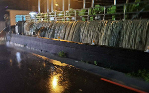 凱米挾雨襲擊嘉義路淹橋封 民代動起來串聯慰問通報防災