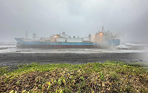 凱米颱風襲台 坦尚尼亞貨輪沉沒9船員失蹤 另有4貨輪擱淺