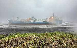 凱米颱風襲台 坦尚尼亞貨輪沉沒9船員失蹤 另有4貨輪擱淺