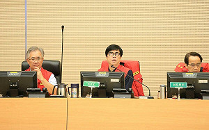 凱米山區雨量累計破千毫米 陳其邁美濃勘災籲注意安全