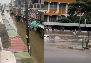 凱米超大豪雨驚人!中南部過了一夜淹水未退 慘狀曝光