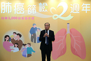 公費肺癌篩檢2年有成!11萬人受惠 明年元旦將放寬2大標準