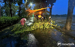 凱米颱風造成致災降雨  南市府緊急應變救災減災復原