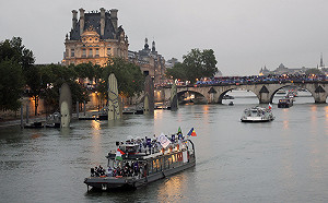 2024巴黎奧運開幕 法國安全部隊高度戒備