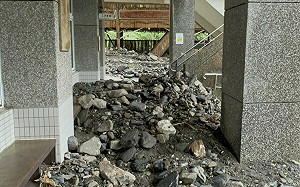 高市桃源國中土石流受創嚴重  中央地方攜手趕開學前復原