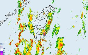 快訊》5縣市大雨特報！「台東縣」大雷雨轟一小時
