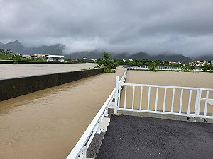 凱米颱風豪雨引政治口水  高市府:前瞻計畫發揮具體功效