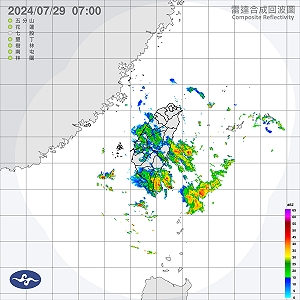低氣壓移近全台天晴午後雨 東南部 恆春雷陣雨有感
