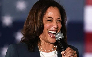 (影) 賀錦麗勢如破竹! 接棒才一天獲26.2億捐款 連海莉都曾預言她當選