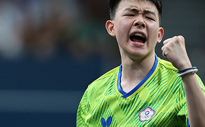 高承睿輕取羅馬尼亞對手 奧運桌球男單晉16強