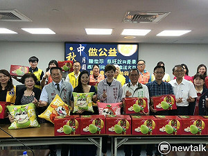 陳怡珍、蔡旺詮與「青果西施」發起中秋公益! 將送文旦助弱勢
