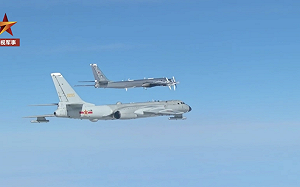 不只轟-6K和圖-95! 中俄核轟炸機阿拉斯加示威 空警-500和 E-3B也對決