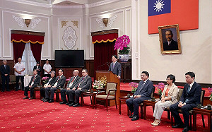 接見北美洲舜裔篤親總公所僑領　賴清德盼共同提升國家能見度