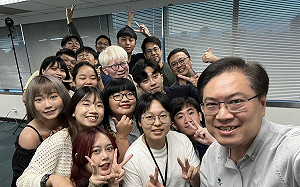 「如20多歲入黨部的心境」 林右昌勉青年實習生保初心