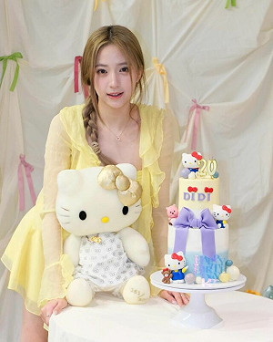 歐陽娣娣轉大人!20歲慶生趴「低胸開2洞」 吸萬人朝聖