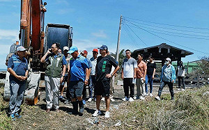 凱米颱風衝擊屏東漁民 徐富癸爭取從寬認定救助金