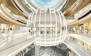 漢神洲際購物廣場上梁 黃崇典：打造「台中曼哈頓」