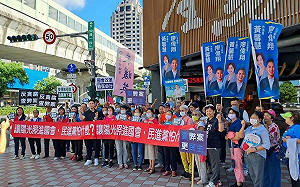 讓陽光照進國會台中街頭宣講 廖偉翔：大法官竟成民進黨附隨組織