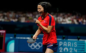 北韓邊松景驚奇之旅告終！8強不敵早田希娜