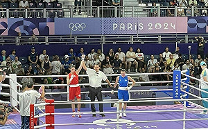 「台灣女拳王」林郁婷痛宰烏茲別克選手！距巴黎奧運獎牌只差一步