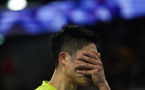 周天成奧運羽球8強止步難掩失落 遺憾沒完成目標