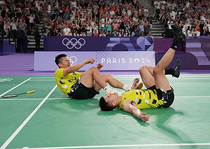 麟洋配奧運金牌2連霸!跨屆12連勝!戴資穎大讚:太強啦!好讚!