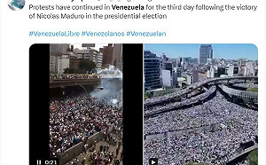 委內瑞拉選舉爆抗爭 傳逾700人移送最高戒備監獄