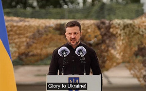 (影)烏克蘭總統澤連斯基主持F-16成軍 誓言在空中打擊俄羅斯