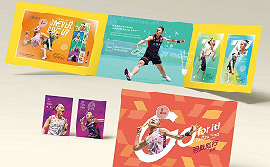 向永遠台灣球后致敬！中華郵政「羽戴同行郵摺」6日起預購 