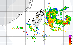 低氣壓靠近水氣略增 嘉義以南局部大雨山區尤要注意