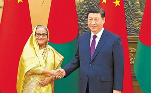 上月才訪中向習近平要錢! 孟加拉鐵娘子統治15年垮台緊急搭機逃亡