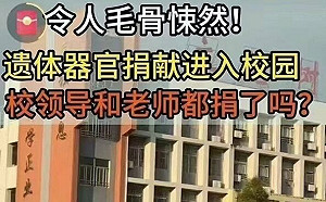 黑心中國! 研究生疑舉報器官買賣「被墜樓」陜西女子左腎不見 疑8年前手術被偷