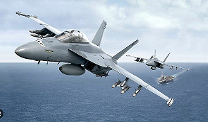 F/A-18、E2D緊急備戰! 美軍十多架戰機急奔中東基地 還有一個F-22中隊要來