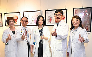 台灣首位醫學繪圖師！自美返台展出作品  台大：展期至10月5日