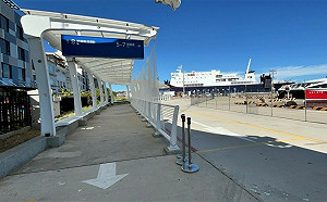 馬公港設施優化！8號碼頭開放大客車臨停