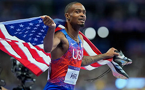 (影)田徑／Hall上演神級逆轉！0.04秒差距奪金