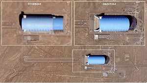 中國在新疆建造「超級飛艇」? 美衛星發現神秘機庫 大小可容納尼米茲航母