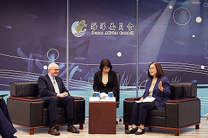 谷立言訪管碧玲 盼就海洋議題深化台美夥伴關係